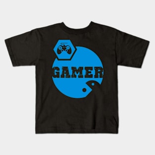 Gamer Shirt with Pad and Pac Birthday Gift Kids T-Shirt